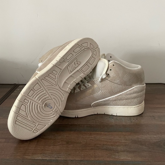NIKE AIR PYTHON PREMIUM HI SNEAKER TRAINER SPORT MEN SHOES SNAKE SKIN SIZE 8 - Picture 7 of 7